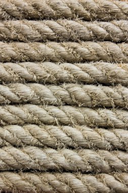 Texture of the ropes