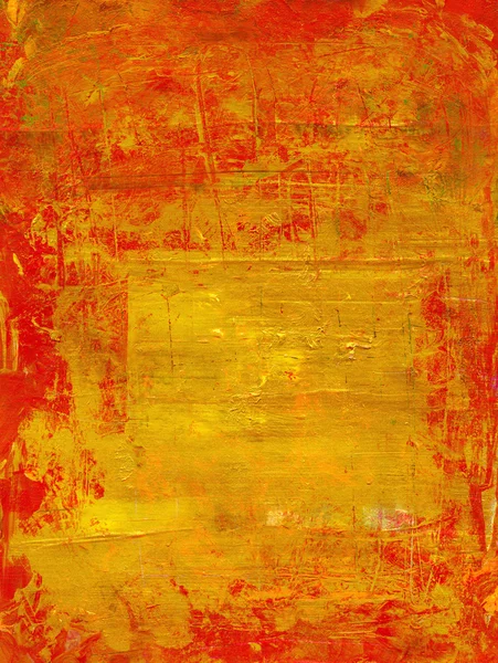 Красный на золотой текстуре — стоковое фото