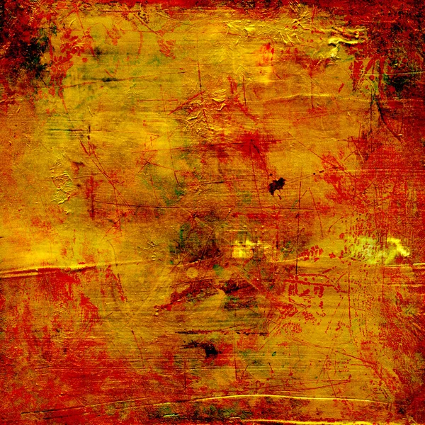 赤い金グランジ — ストック写真
