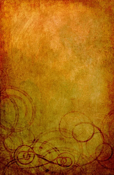 Swirls on canvas background — Stock Photo, Image