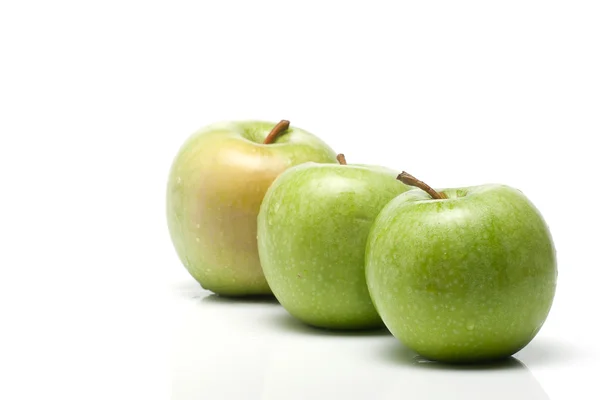 Tre Äpplen — Stockfoto