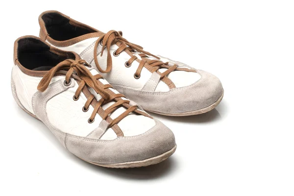 Zapatillas blancas — Foto de Stock