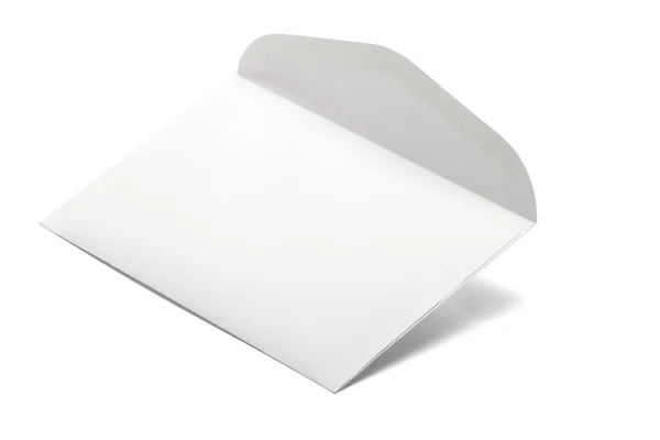 Beyaz zarf — Stok fotoğraf