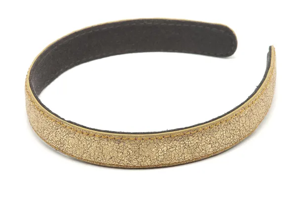 Goldenes Stirnband — Stockfoto