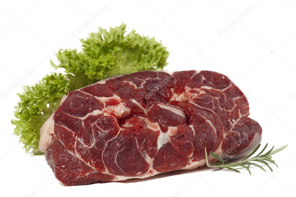 Raw meat food