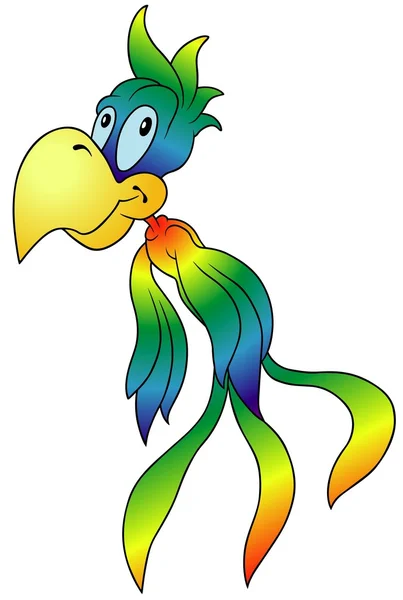 Многоцветный попугай — стоковый вектор