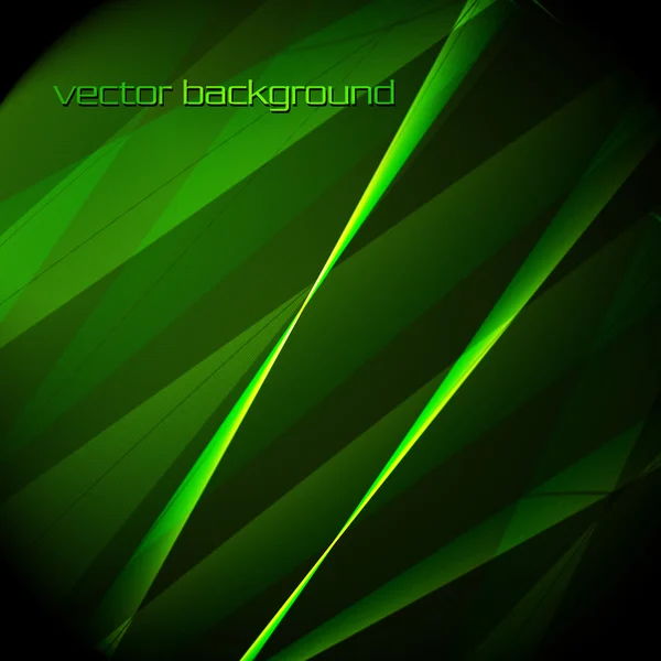 緑美しいベクトルの背景 — ストックベクタ