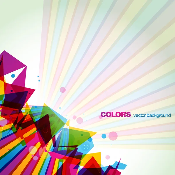 Абстрактний барвистий дизайн фону — стоковий вектор