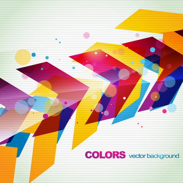 Coloré eps10 fond abstrait — Image vectorielle