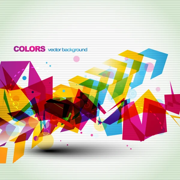 Beautiful colorful abstract — Stock Vector
