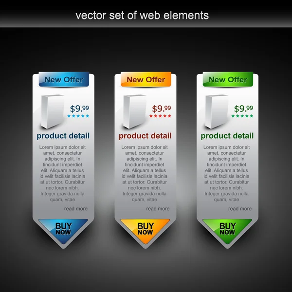 Web banner verkoop illustratie — Stockvector