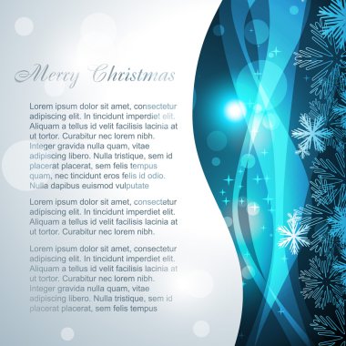 Vector snowflake background