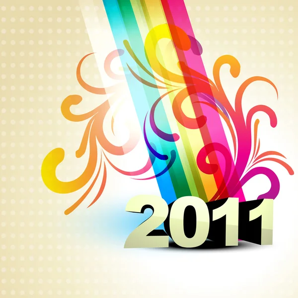 Nuovo anno vettoriale — Vettoriale Stock