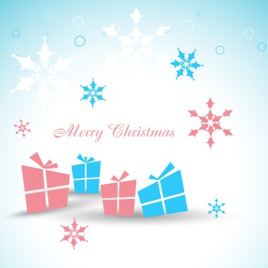 Vector christmas gift clipart