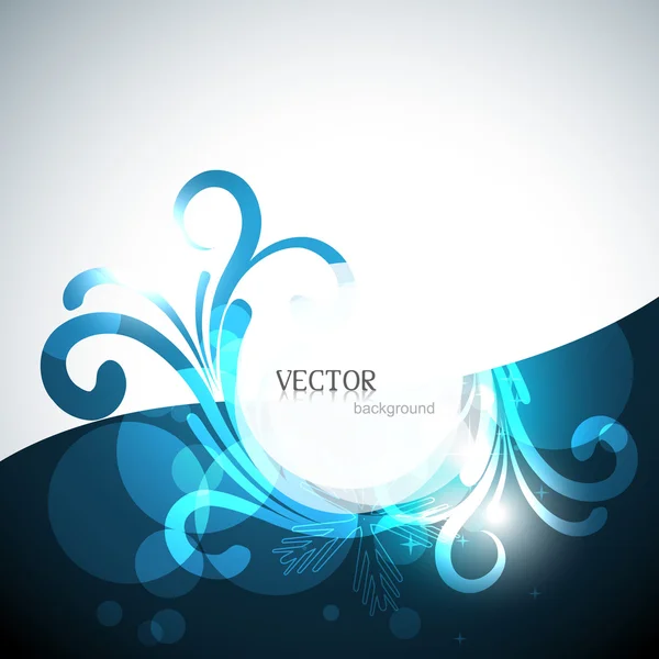 Vektorová design květinové — Stockový vektor