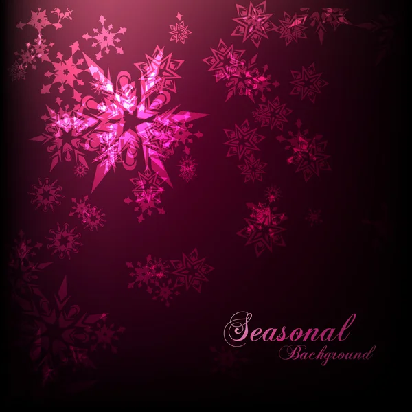 Seasonal background — Stock Vector