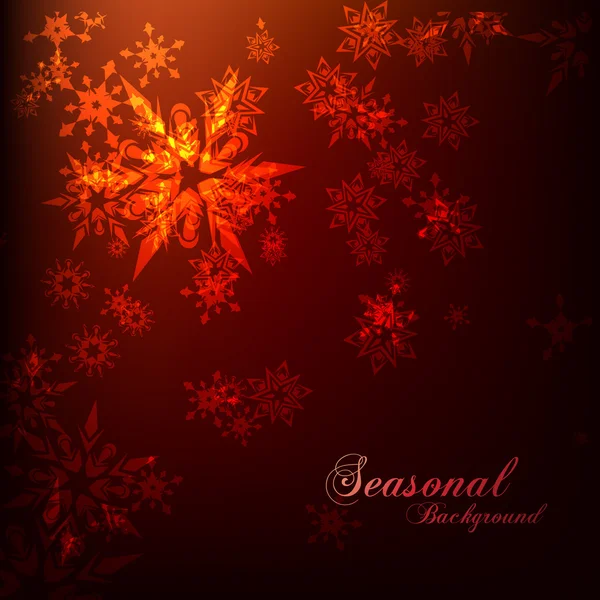 Seasonal background — Stock Vector
