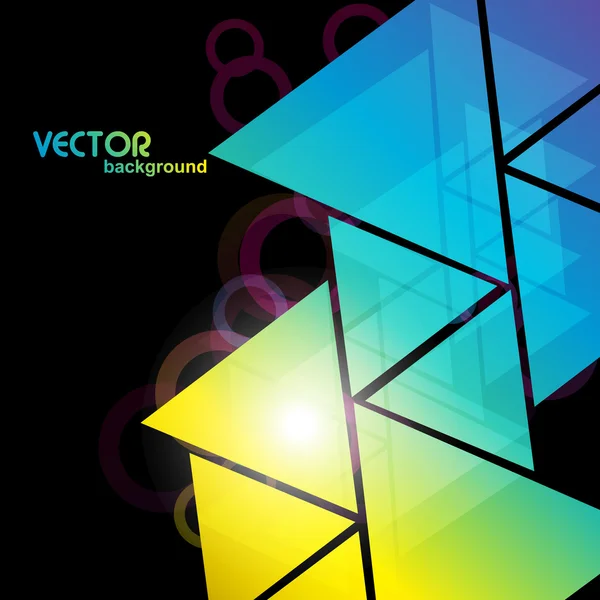 Stylové barevné pozadí — Stockový vektor
