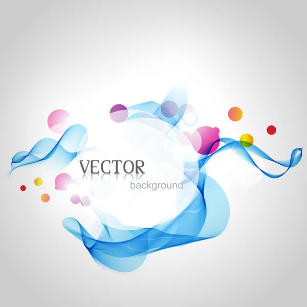 Stylish Colorful Elegant Artwork Design — Stock Vector