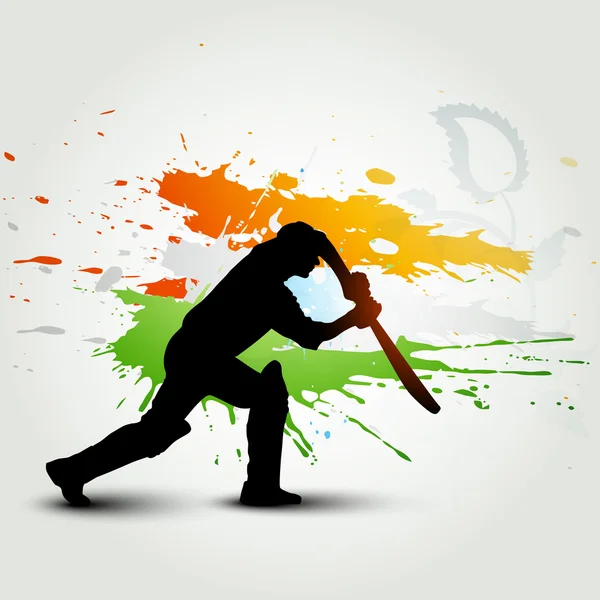 Fond de cricket — Image vectorielle