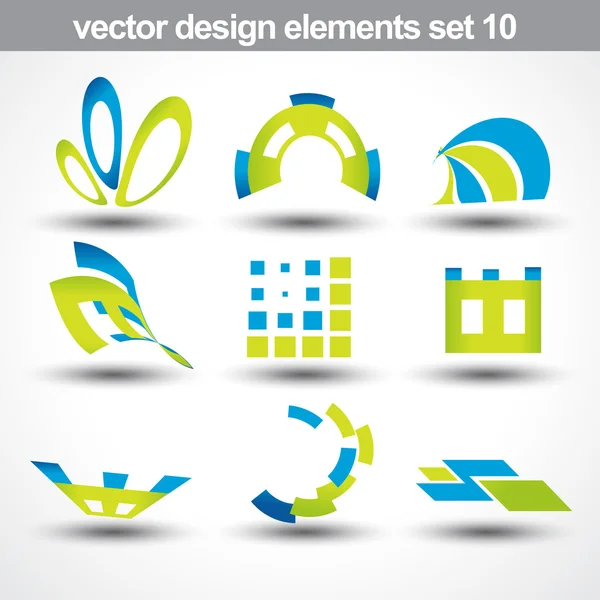 Abstracte vorm vector — Stockvector