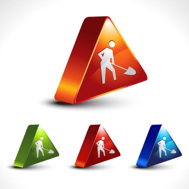 Under construction icon clipart