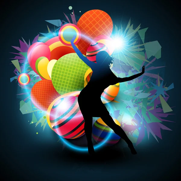 Vecteur de danse — Image vectorielle
