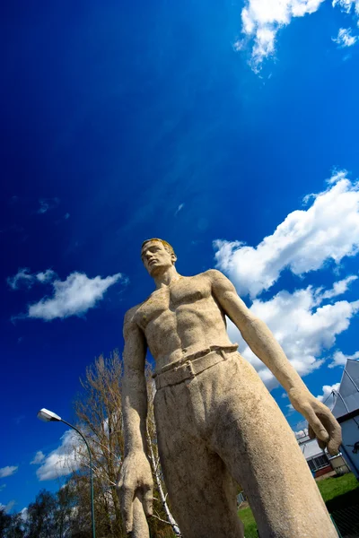 stock image Monument on blue sky as background