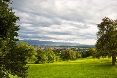 black Forrest Almanya'da freiburg neredeyse