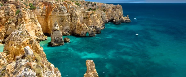Algarve, součástí Portugalska, cíl cesty, verry pěkné — Stock fotografie