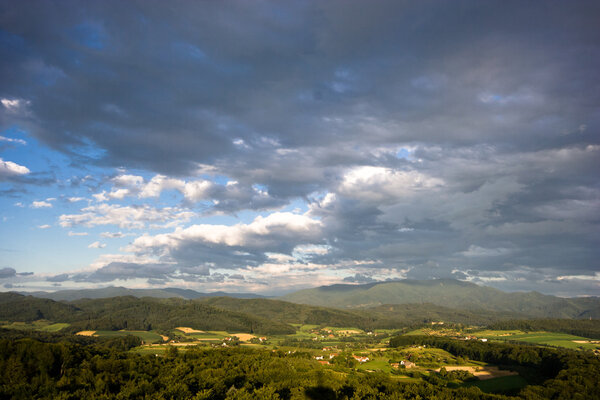 Чёрный лес в Германии почти Фрайбург
