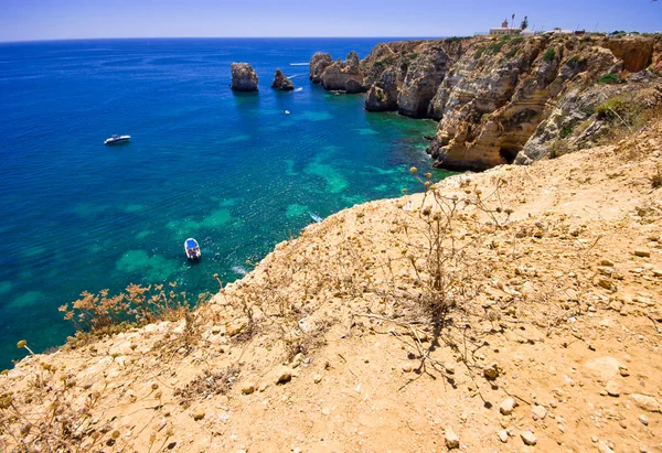 アルガルヴェ ロック - ポルトガルの海岸 — ストック写真