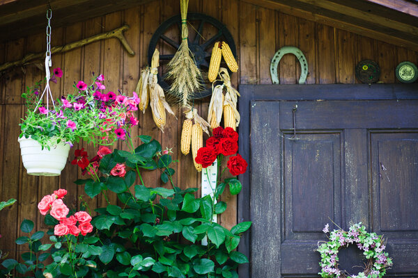 A background image of autumn seasonal