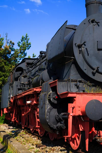 Stare lokomotywy — Zdjęcie stockowe