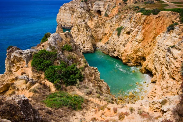 Algarve rock - coasta Portugaliei — Fotografie, imagine de stoc