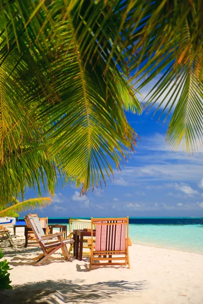 Relaxing on tropical paradise — Stock Photo, Image