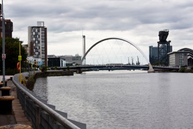 Glasgow promenade clipart
