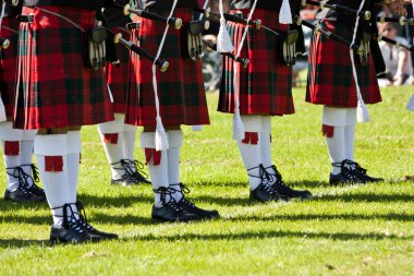 Scottish kilts clipart