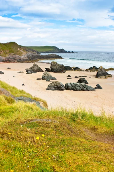 Durness beach - İskoçya — Stok fotoğraf