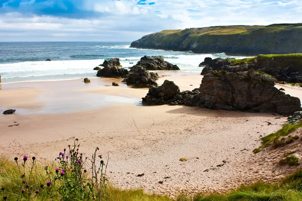 Durness plaży - Szkocja — Zdjęcie stockowe