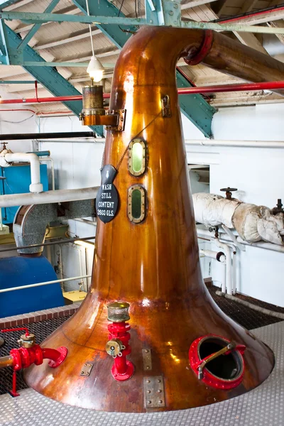 Destilaria de uísque — Fotografia de Stock