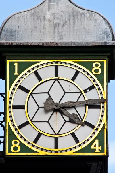 Zegar w edimburgh — Zdjęcie stockowe