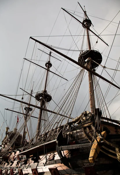 Деталь Нептуна Галеона Использованная Поланским Фильма Пираты — стоковое фото