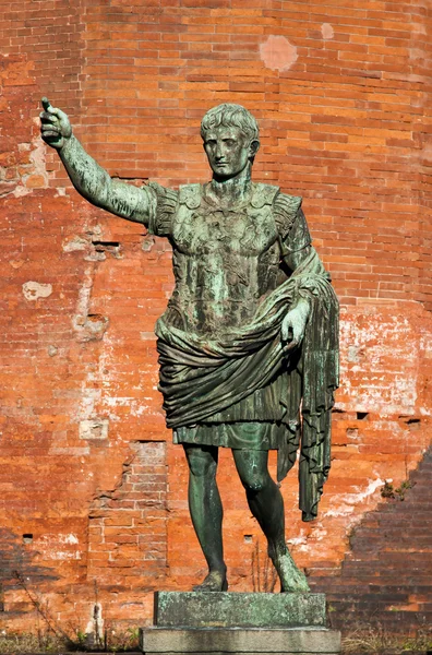 El líder: Cesare Augustus - Emperador Imágenes de stock libres de derechos