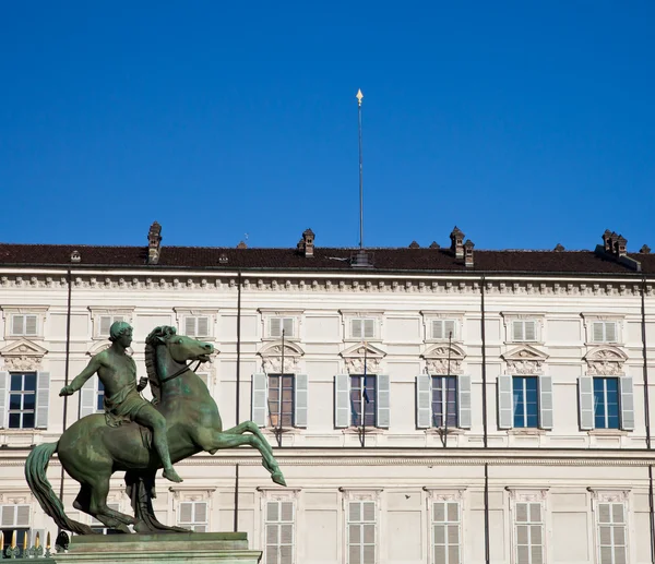Příklad Elegantní Architektury Torino Turín Itálie — Stock fotografie
