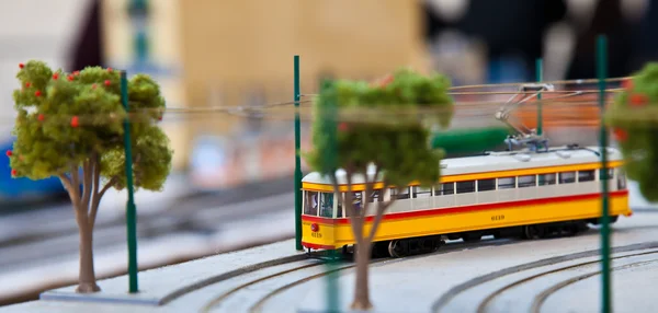 Modello di treno — Foto Stock