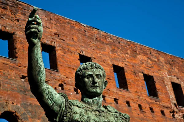The leader: Cesare Augustus - Emperor — Stock Photo, Image