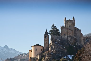 Italian castles clipart