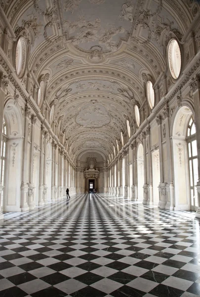 İtalya - Kraliyet Sarayı: Galleria di Diana, Venaria — Stok fotoğraf