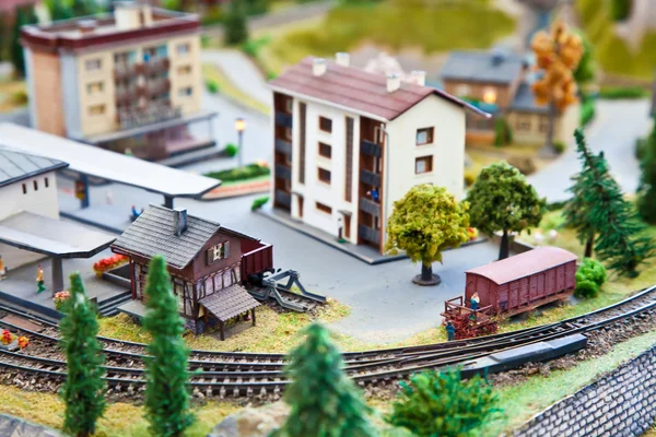 Modello di treno — Foto Stock